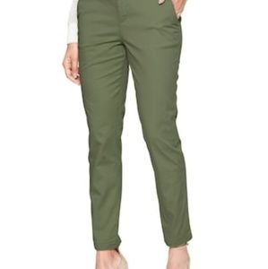 GAP Green Girlfriend Chino Pants